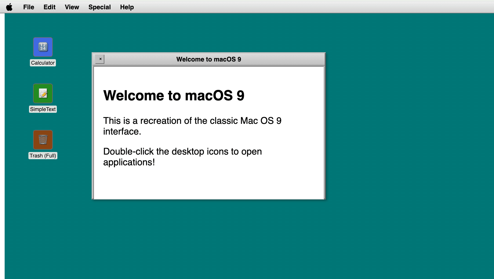 Retro Mac OS 9