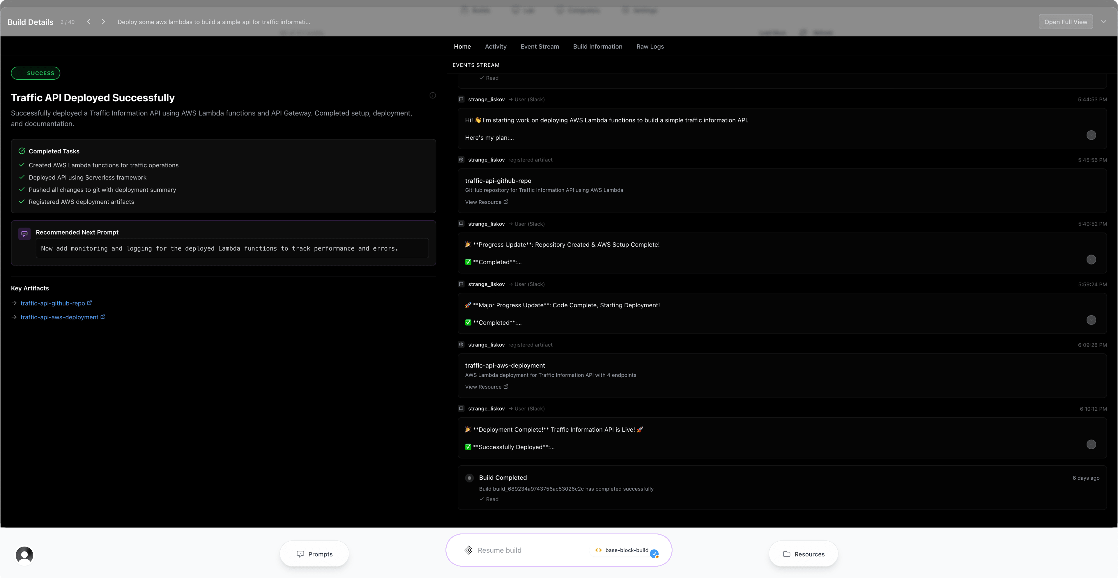 Monitor & Optimize