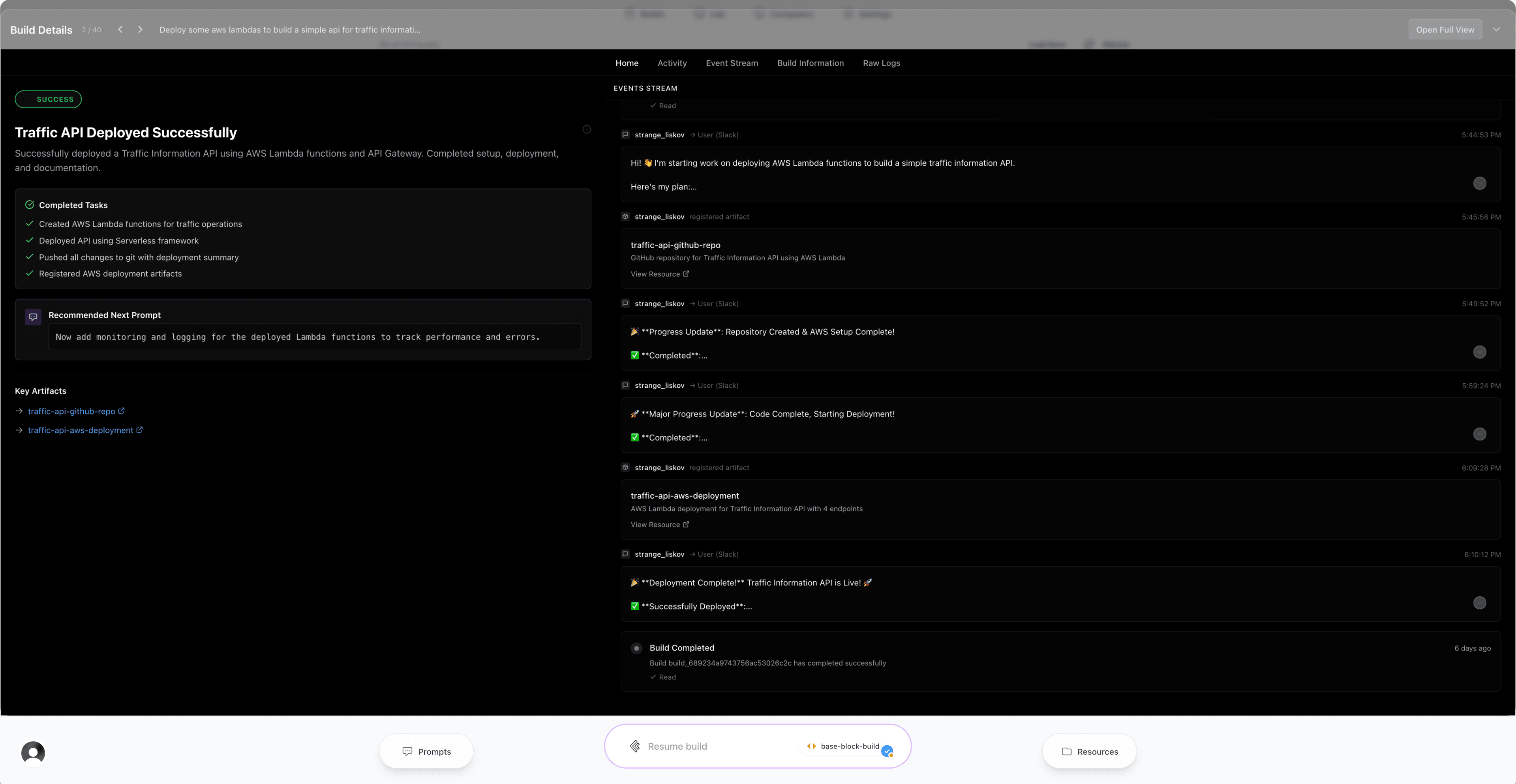 Monitor & Optimize